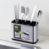 Zimilo Multifunktionaler Edelstahl Besteckkasten, Cutlery Produktbild-Vorschau 6