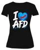 Tričko s potiskem "I Love AfD Blaues Herz Patriot Náhled obrázku produktu 2