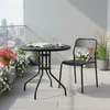 MultiGarden SC-072-1 Zahradní kulatý stůl 80 cm, tvrzené Náhled obrázku produktu 4