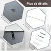 HOMCOM Rahmenbox T-Rahmen für Trikots, aus Aluminium und Produktbild-Vorschau 6