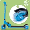 MalPlay Kinderroller Cityroller Scooter Klappbar Produktbild-Vorschau 9