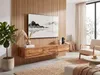 FineBuy Lowboard Hängend Sheesham Massivholz 160x25x35 cm Produktbild-Vorschau 4