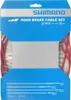 SHIMANO Bremszug-Set Road SIL-TEC Bremszug-Set - Rot Produktbild-Vorschau 3