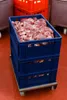 3x BURI Fleischkiste E2 Blau 60x40x20cm Lagerkiste, Produktbild-Vorschau 5