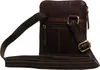 Peterson pánská crossbody taška z přírodní kůže hnědá Náhled obrázku produktu 4