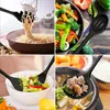 set di 8 utensili da cucina in silicone nero - Resistente Anteprima dell’immagine prodotto 3