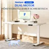 Bureau réglable en hauteur FLEXISPOT EC5 Pro 140 x 80 cm, Voir les images du produit 2