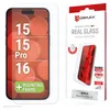 Displex Panzerglas (10H, 2D) für Apple iPhone 15/15 Pro/16, Produktbild-Vorschau 1