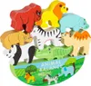 Skladačka vyvažujúca safari zvieratá Náhľad obrázku produktu 10