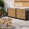 Regał na drewno kominkowe zewnętrzny metalowy 223x50x115 cm Podgląd zdjęcia produktu 4