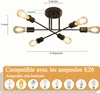 ZMH lampa sufitowa 6 zródeł światła lampa sufitowa E27 Podgląd zdjęcia produktu 11