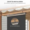 Outsunny Senkrechtmarkise Balkonsichtschutz mit Produktbild-Vorschau 5