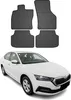 2019-2025 Skoda Octavia dywaniki podłogowe TPE czarne 4 szt Podgląd zdjęcia produktu 12