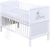 Baby-Delux Babybett Kinderbett 2in1 Prince 120x60 Weiß mit Produktbild-Vorschau 2