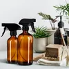 Relaxdays Sprühflasche Glas, 4er Set, 500ml, Nebel & Produktbild-Vorschau 2