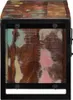 mobile TV vidaXL 100x30x35 cm in legno massiccio di Anteprima dell’immagine prodotto 3