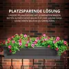 Blumenkasten Milano 3er Set - Anthrazit - Mit Hydroeinsatz Produktbild-Vorschau 7