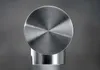 A close-up shot of the top of a brushed metal faucet. Produktbild-Vorschau