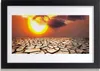 Bild 30x20 MDF-Rahmen Wandkunst Sun Wüsten-Landschaft Produktbild-Vorschau 1