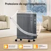 VonHaus Radiatore a Olio Elettrico 11 Elementi, Stufa ad Anteprima dell’immagine prodotto 9