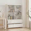 BEALIFE Scaffalatura 120x34x180 cm con 4 cassetti | MDF con Anteprima dell’immagine prodotto 5