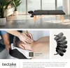 Table de massage pliante 2 zones en bois et portable - noir Voir les images du produit 7