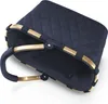 reisenthel carrybag frame rhombus midnight gold Produktbild-Vorschau 8