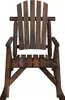 vidaXL Chaise à bascule de jardin 69x96x101 cm bois massif Voir les images du produit 9