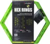 The image shows the packaging of a set of hexagonal agility rings, with the product itself partially visible. Náhled obrázku produktu