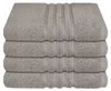 SCHIESSER Handtuchset Milano | Einfarbig | 4-teilig | 100% Produktbild-Vorschau 1