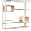 Flieks etagesbed 140x200 cm met plank, hoogslaper met trap Productafbeelding-voorbeeld 9