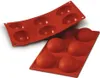 Silikomart Muffinbackform Halbkugel 6er Ø7cm H 3,5cm Produktbild-Vorschau 6