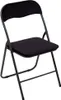 Klappstuhl mit Samtbezug schwarz 613-402035 Produktbild-Vorschau 8