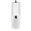 A white sustain pedal for a piano or keyboard is shown against a white background. Podgląd zdjęcia produktu