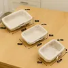 BigDean 3er Set Brötchenkorb Brotkörbchen Brotkorb modern Produktbild-Vorschau 3