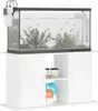 vidaXL Aquariumständer Weiß 101x41x58 cm Holzwerkstoff Produktbild-Vorschau 3