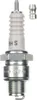A close-up studio shot of a spark plug and a separate metal cap. Anteprima dell’immagine prodotto