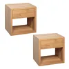 Woodek Nachttisch HUGO Cubic 39 2er-Set aus matt lackierter Produktbild-Vorschau 4
