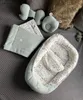 Waffelpique MINZE/ HASE Beige Babynestchen Unterlage 5 Tlg Produktbild-Vorschau 7