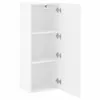 TV-Wandschrank Weiß 40,5x30x102 cm Holzwerkstoff Produktbild-Vorschau 6