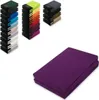 Doppelpack Jersey Spannbettlaken 180 - 200 x 200 cm Lila Produktbild-Vorschau 1
