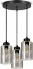 Lampa Wisząca Sufitowa Żyrandol Czarna Szklana Glass Tube Podgląd zdjęcia produktu 1