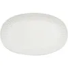 A white oval plate is shown from a top-down perspective against a plain white background. Produktbild-Vorschau