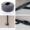 A collage of four close-up images showing details of an umbrella's construction. Anteprima dell’immagine prodotto