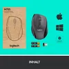 Logitech Marathon M705 Laser Maus wireless anthrazit Produktbild-Vorschau 21