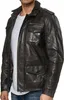 Tazzio Herren Jacke Lederjacke Trenchcoat 19706 Braun S Produktbild-Vorschau 1