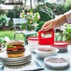 Tupperware  Hamburger-Press- und Keeper-Set 4 x 200 g Produktbild-Vorschau 3
