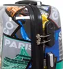 Hartschalen Reise Koffer Trolley Bordgepäck mit Motiv Produktbild-Vorschau 4