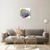 Bilder auf glas - Pfau Feder Farbe - 40x40cm - Glasbilder - Produktbild-Vorschau 7