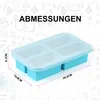 Frischhaltebox,Silikon Gefrierschalen,Gefrierbehälter,für Produktbild-Vorschau 4